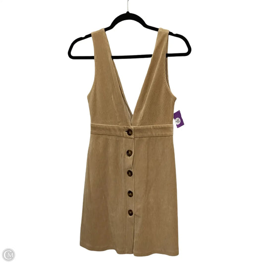 Dress Casual Short By Topshop In Brown, Size: 4