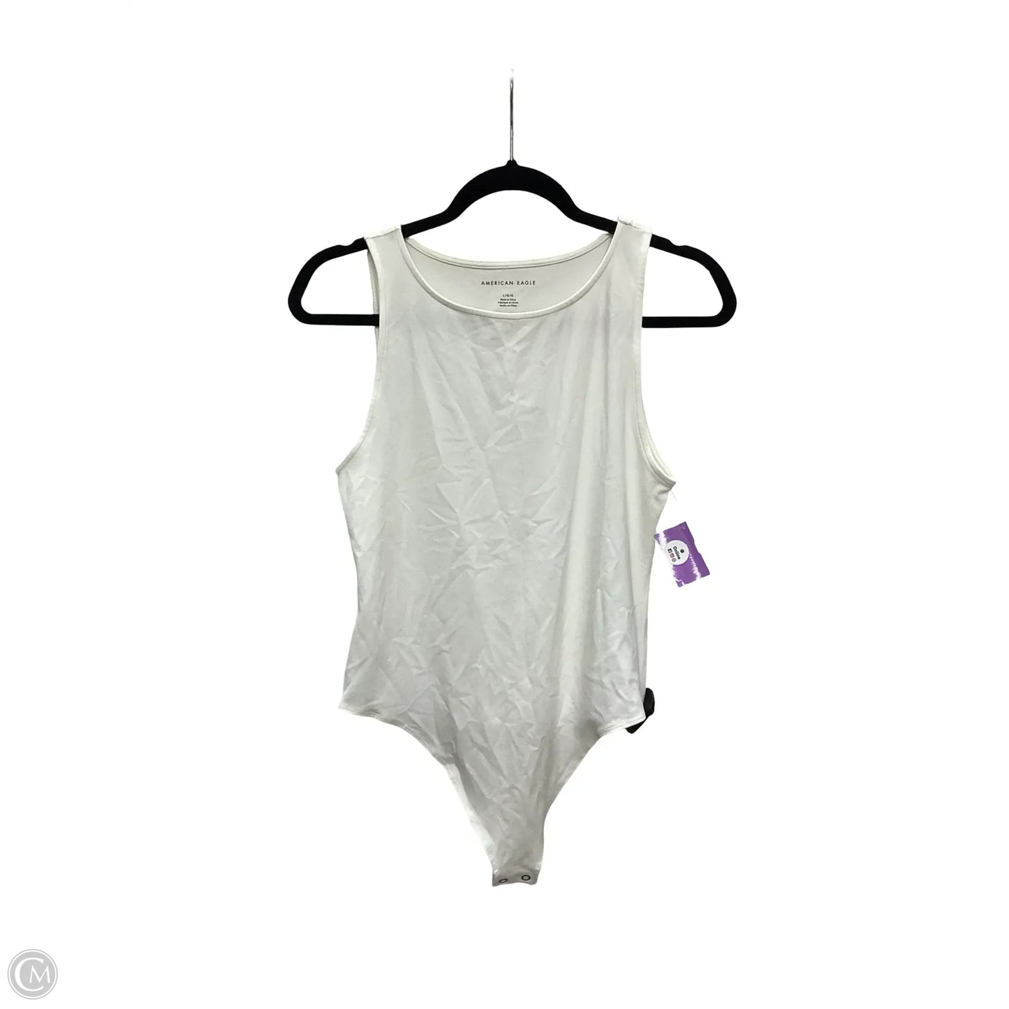 Bodysuit By American Eagle In White, Size: L