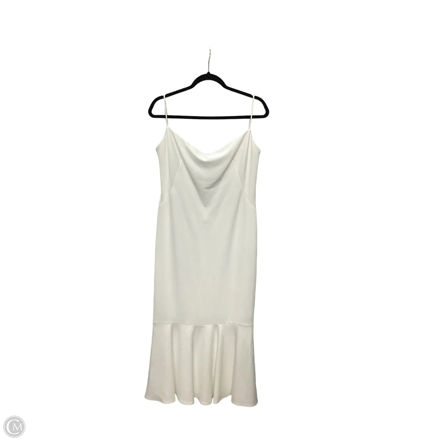 Dress Party Midi By Cmb In Ivory, Size: Xl