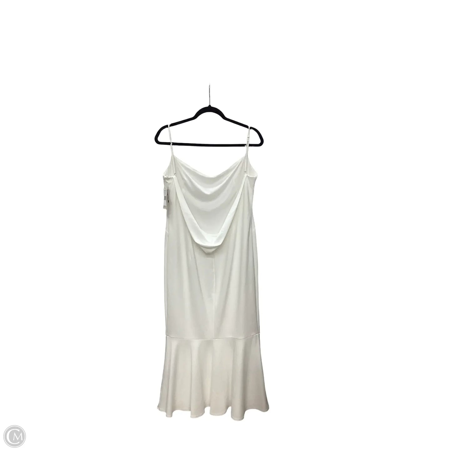 Dress Party Midi By Cmb In Ivory, Size: Xl