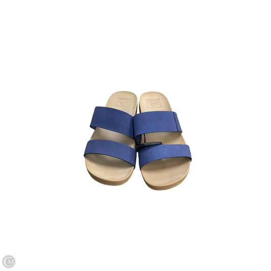 Sandals Flats By Reef In Blue, Size: 9