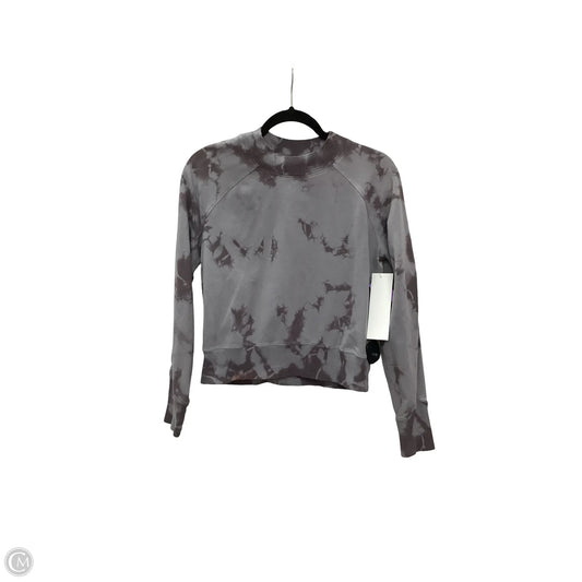 Athletic Sweatshirt Crewneck By Lululemon In Purple, Size: 4