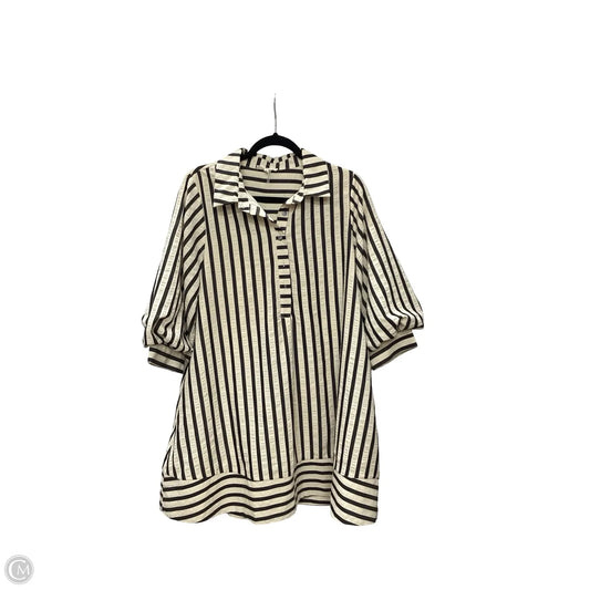 Dress Casual Short By Entro In Striped Pattern, Size: M