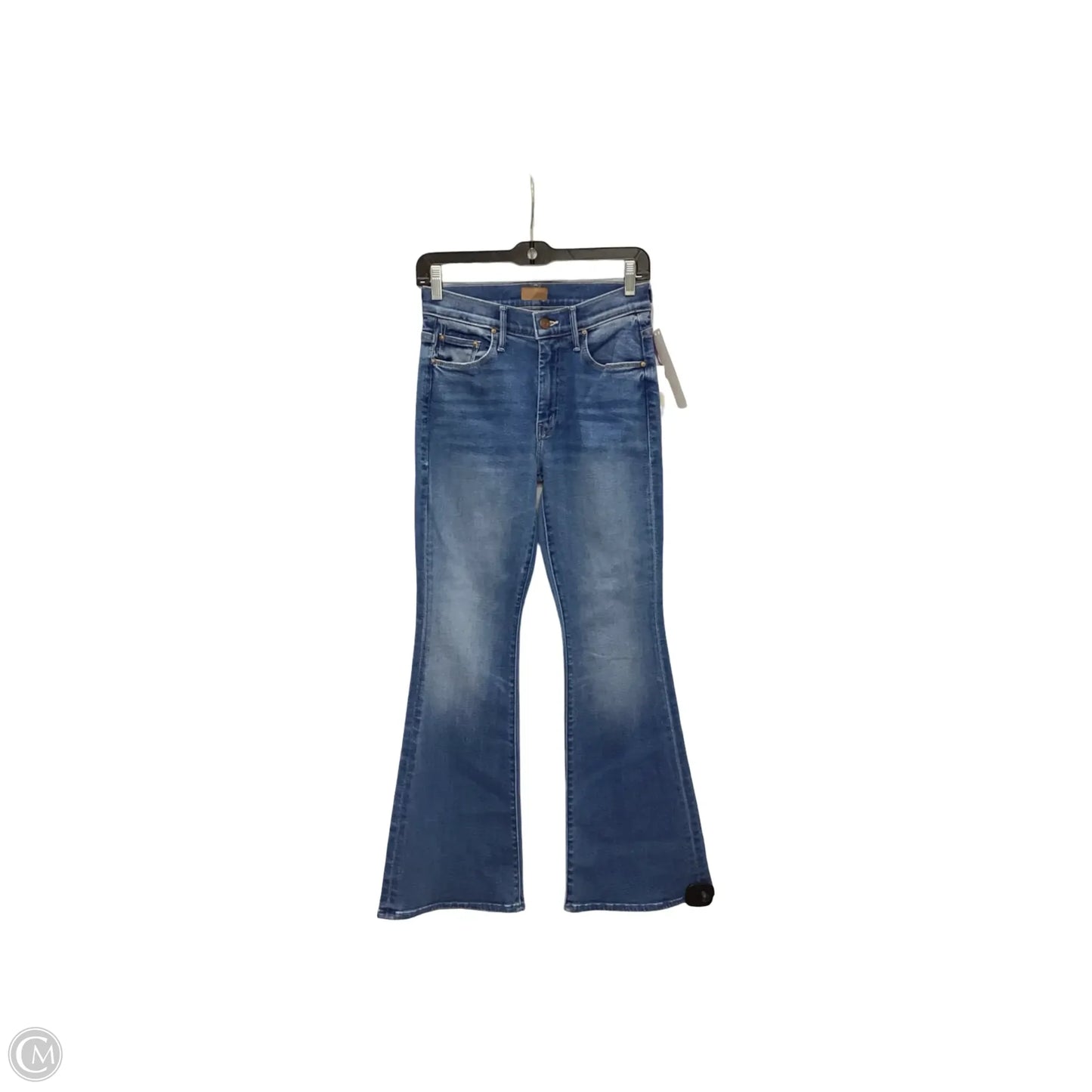 Designer Jeans Boot Cut By Mother In Blue Denim, Size: 2