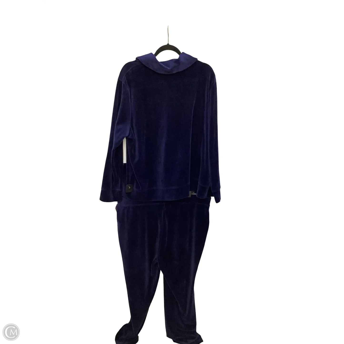 Pants Set 2pc By Chicos In Blue, Size: Xl