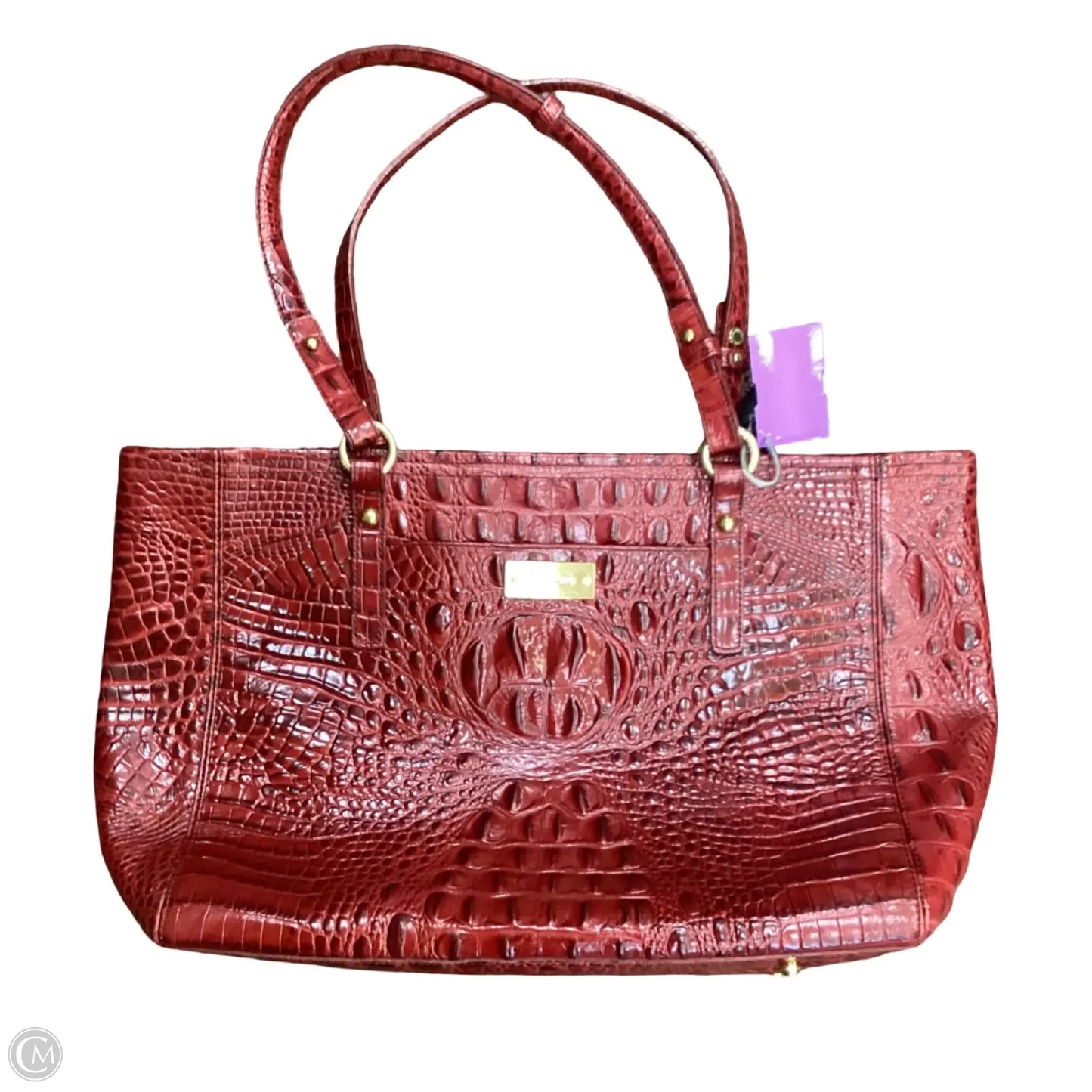 Handbag Designer By Brahmin, Size: Large