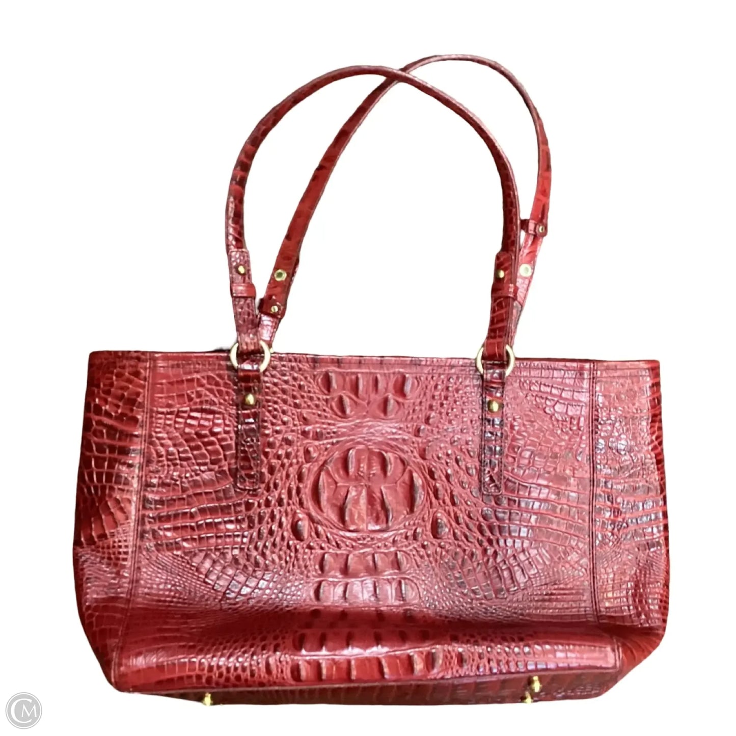 Handbag Designer By Brahmin, Size: Large