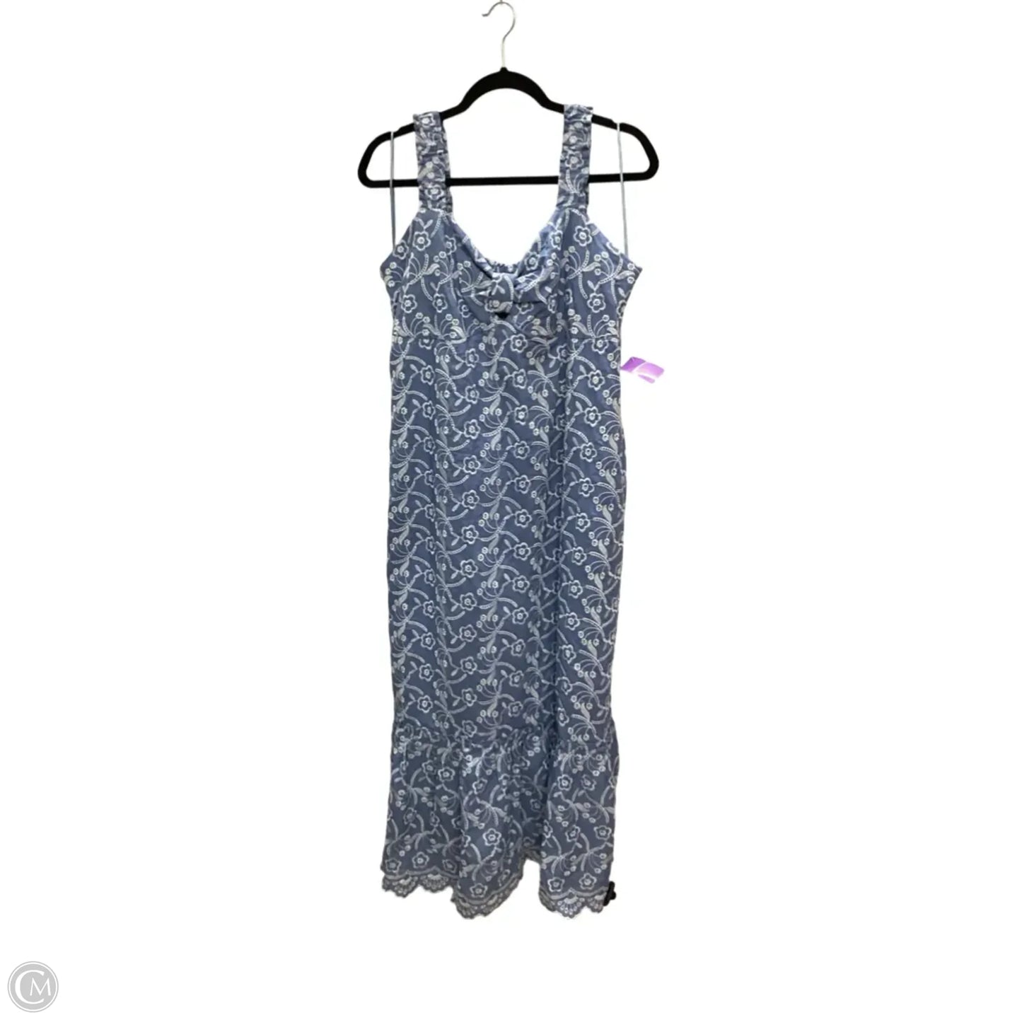 Dress Casual Midi By Like Love In Blue, Size: M