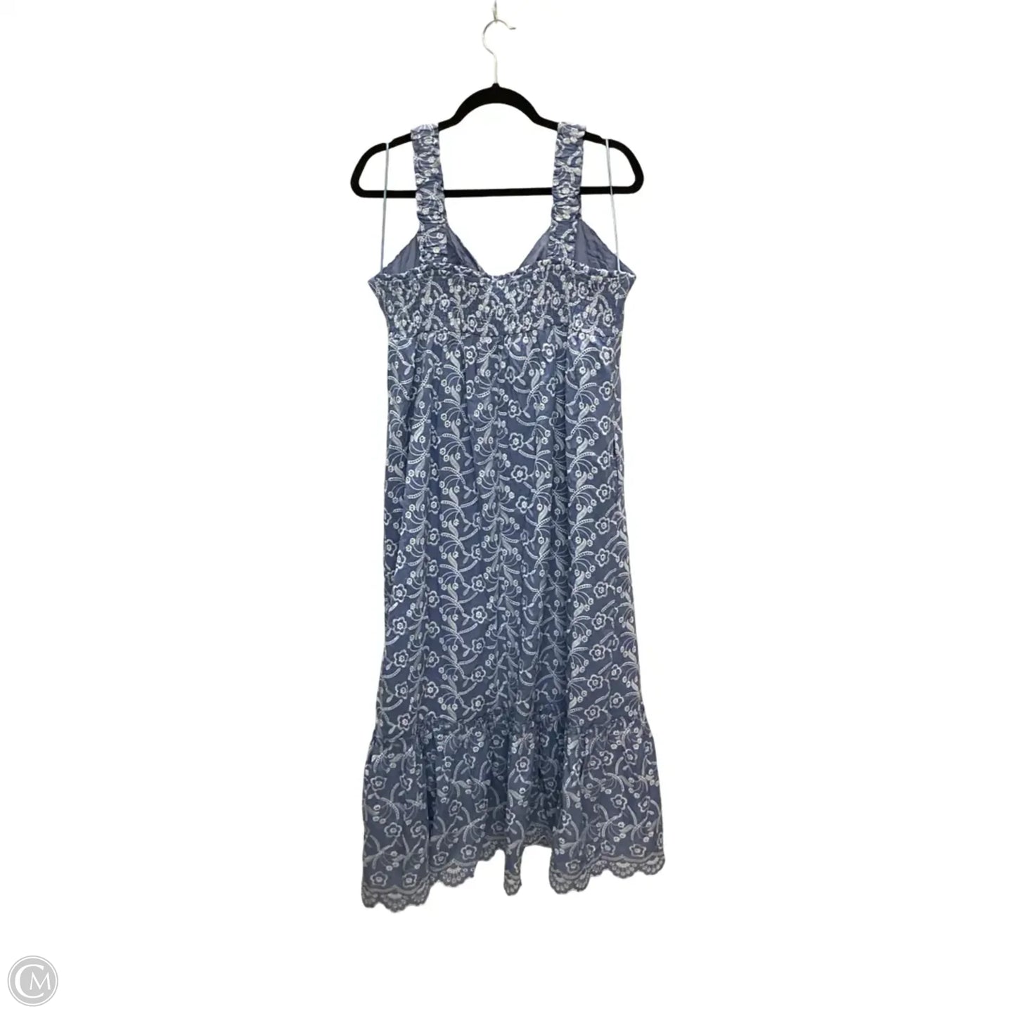 Dress Casual Midi By Like Love In Blue, Size: M