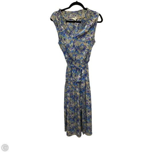 Dress Casual Maxi By Entro In Floral Print, Size: L