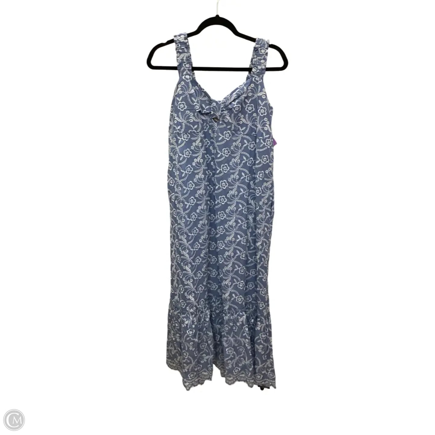 Dress Casual Midi By Like Love In Blue, Size: S