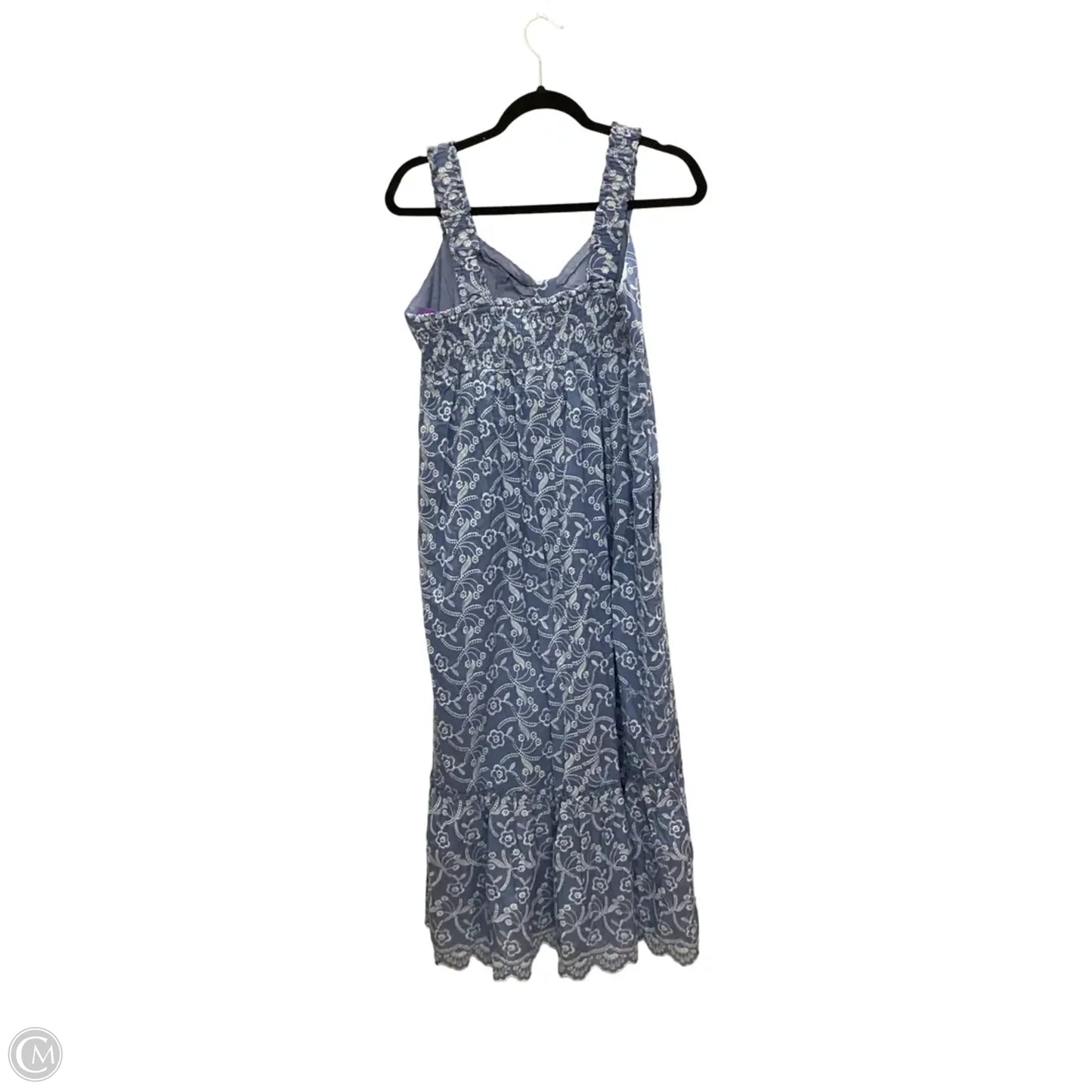 Dress Casual Midi By Like Love In Blue, Size: S