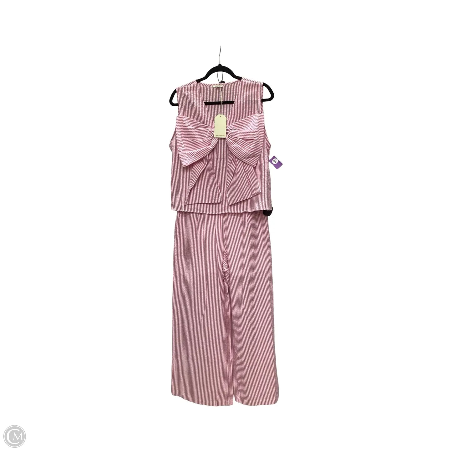 Pants Set 2pc By Jodifl In Pink, Size: M