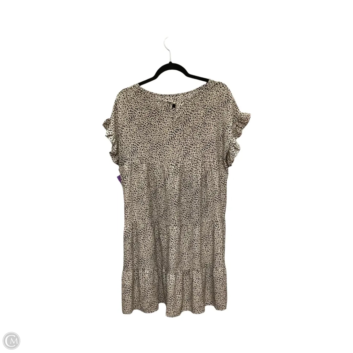 Dress Casual Short By Solutions In Animal Print, Size: L