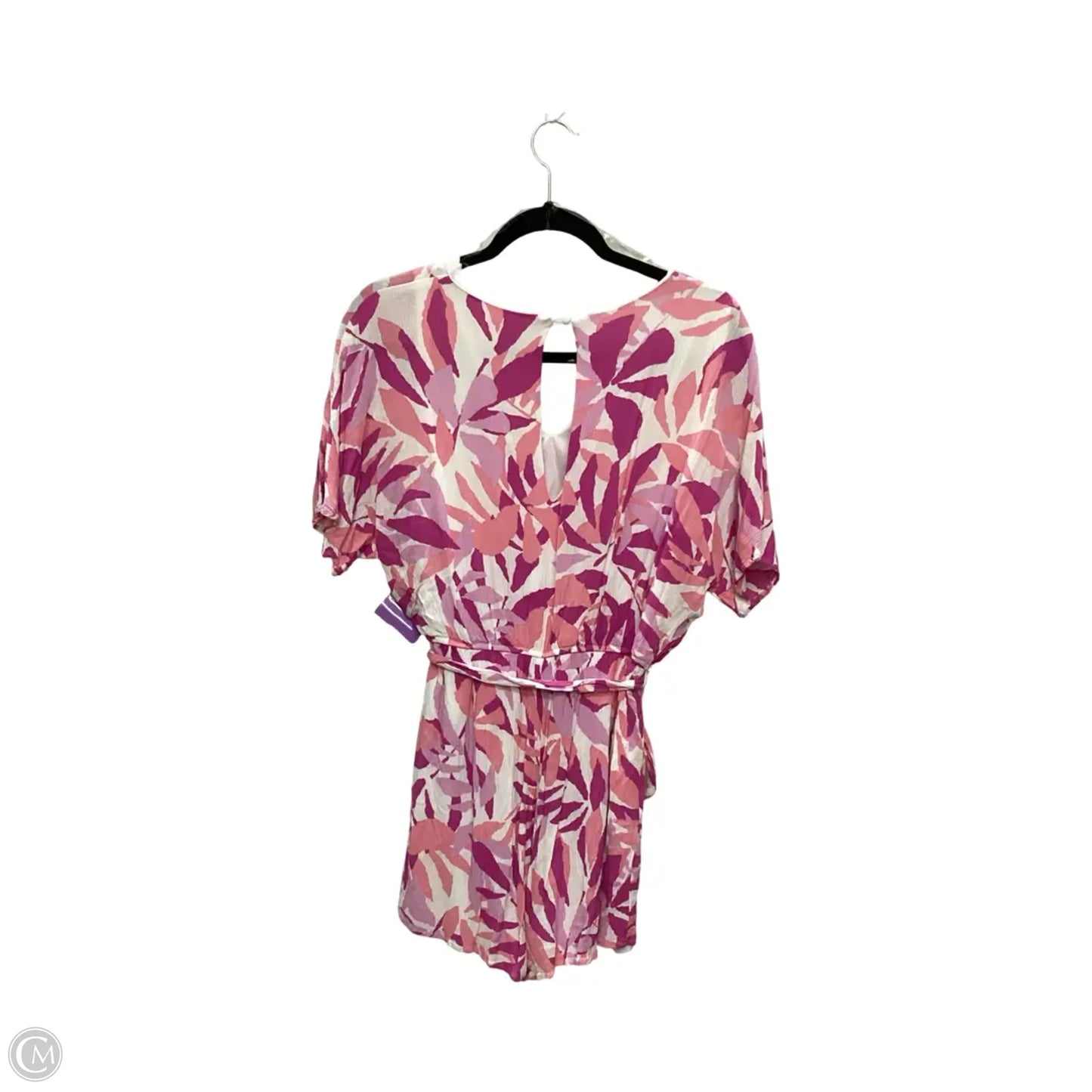 Romper By Emily Wonder In Pink & Purple, Size: M