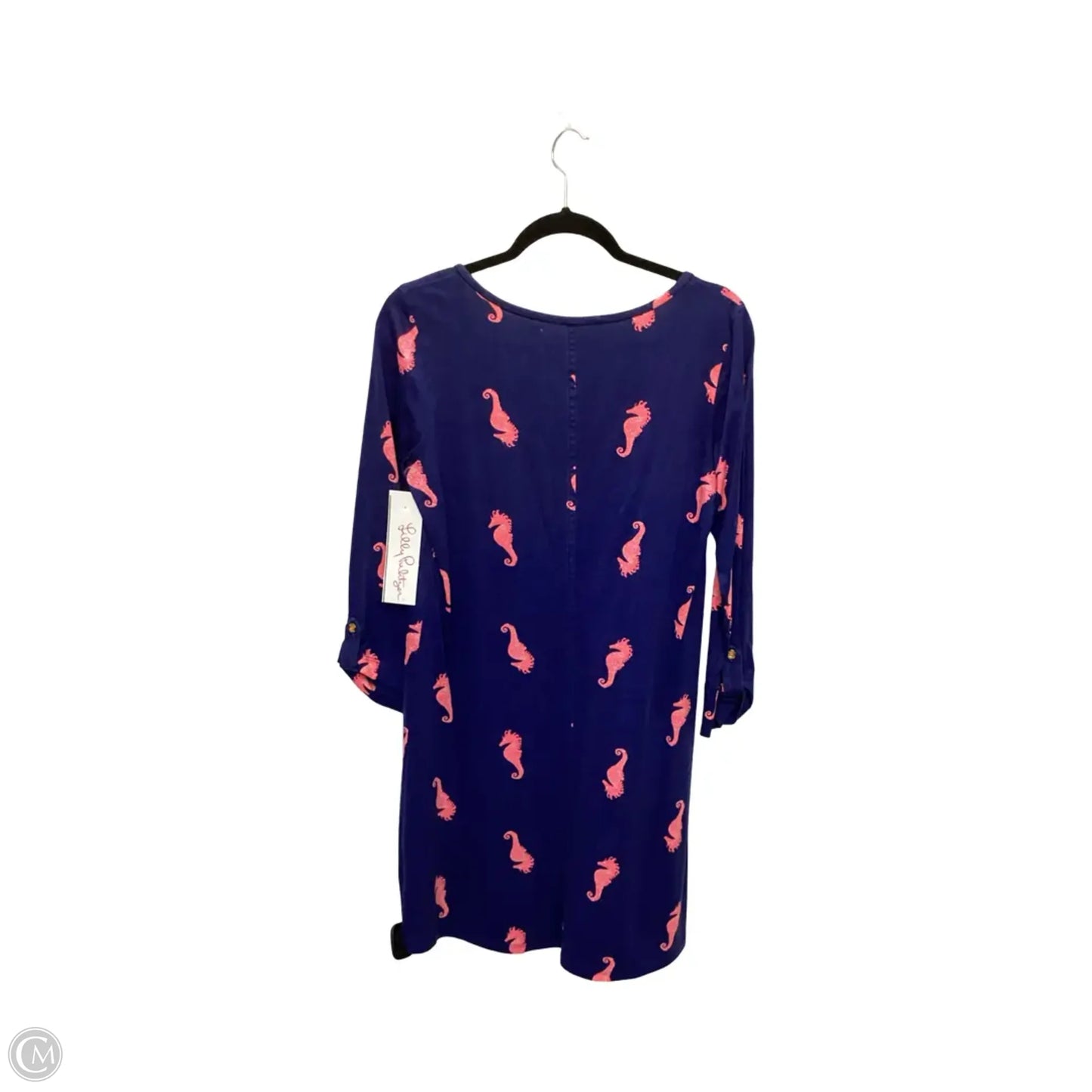 Dress Designer By Lilly Pulitzer In Blue & Pink, Size: M