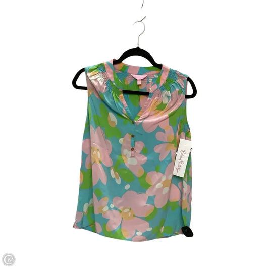 Blouse Designer By Lilly Pulitzer In Multi-colored, Size: M