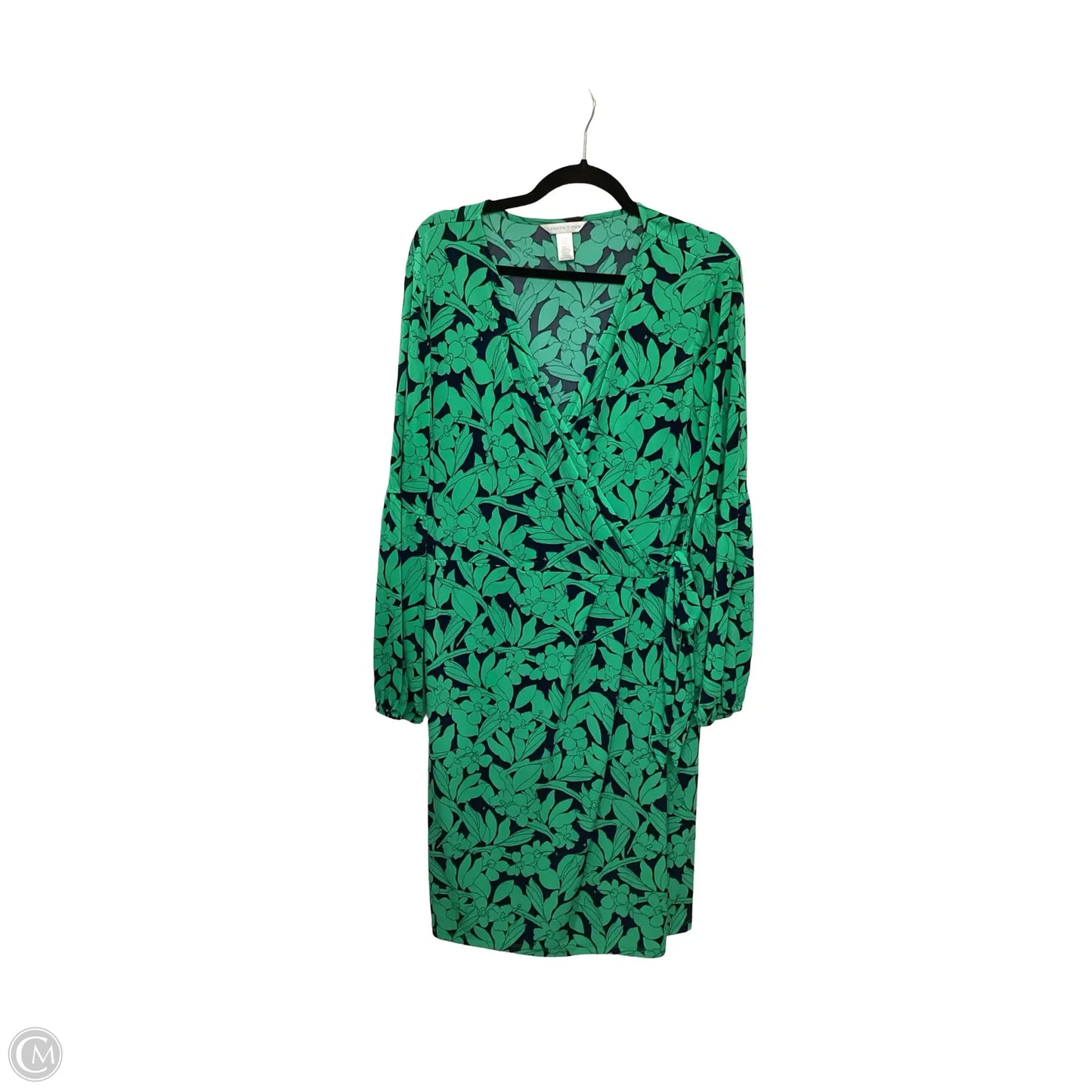 Dress Casual Midi By London Times In Green, Size: 16