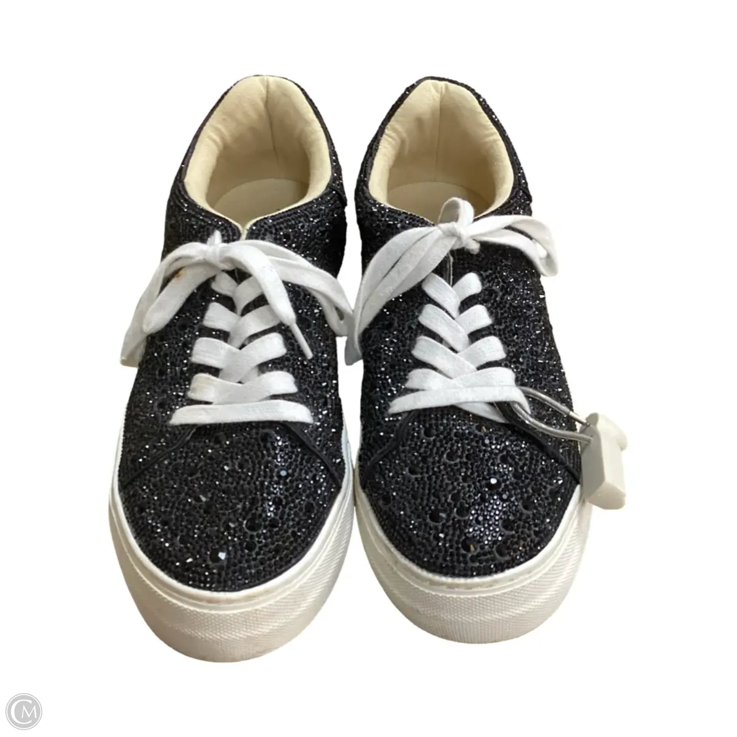 Shoes Sneakers By Betsey Johnson In Black, Size: 7.5
