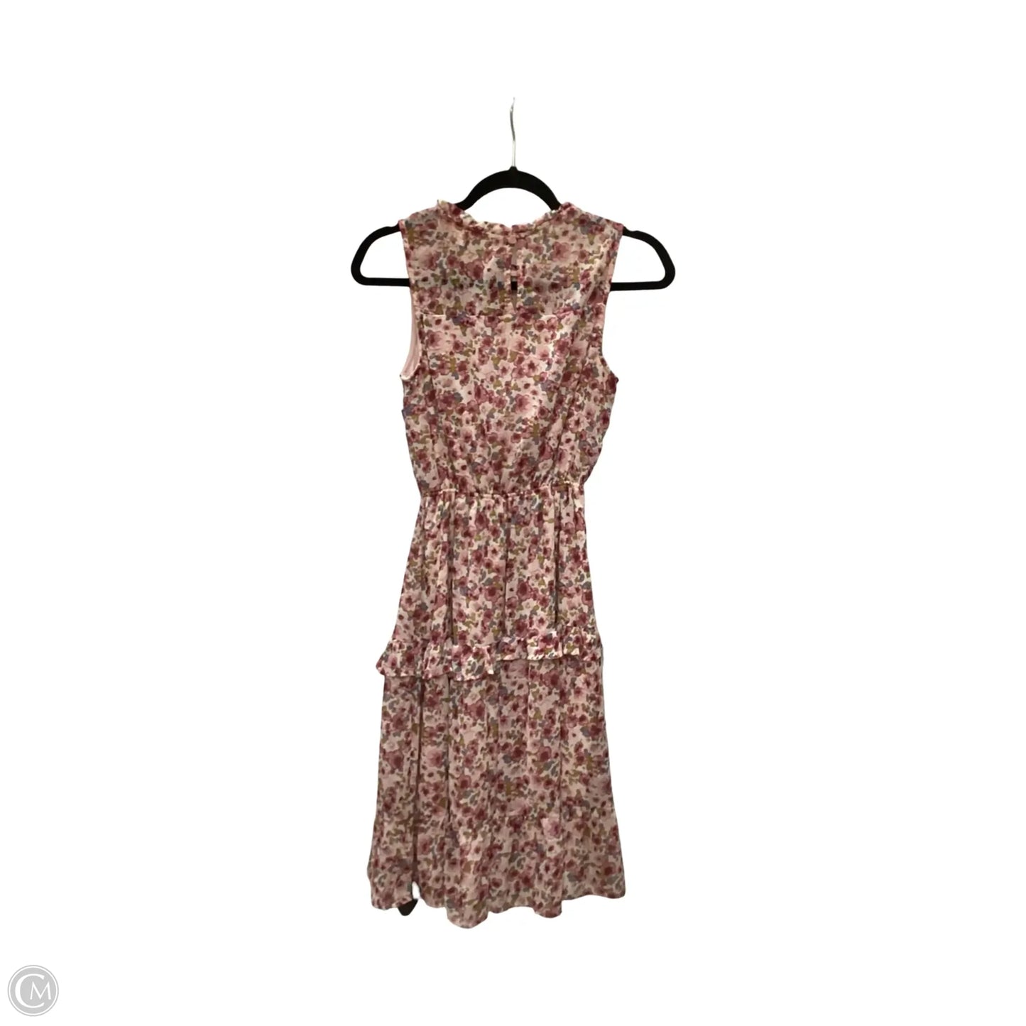 Dress Casual Short By Monteau In Floral Print, Size: M