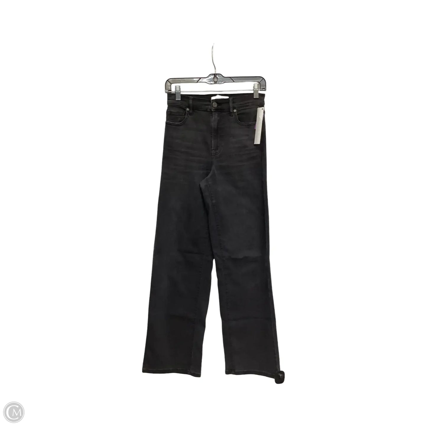 Designer Jeans Wide Leg By Hidden In Black Denim, Size: 2