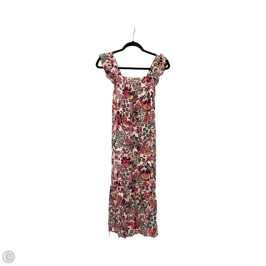 Dress Casual Midi By Knox Rose In Multi-colored, Size: Xs