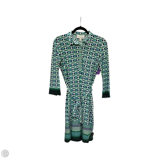 Dress Casual Short By Donna Morgan In Green, Size: 6