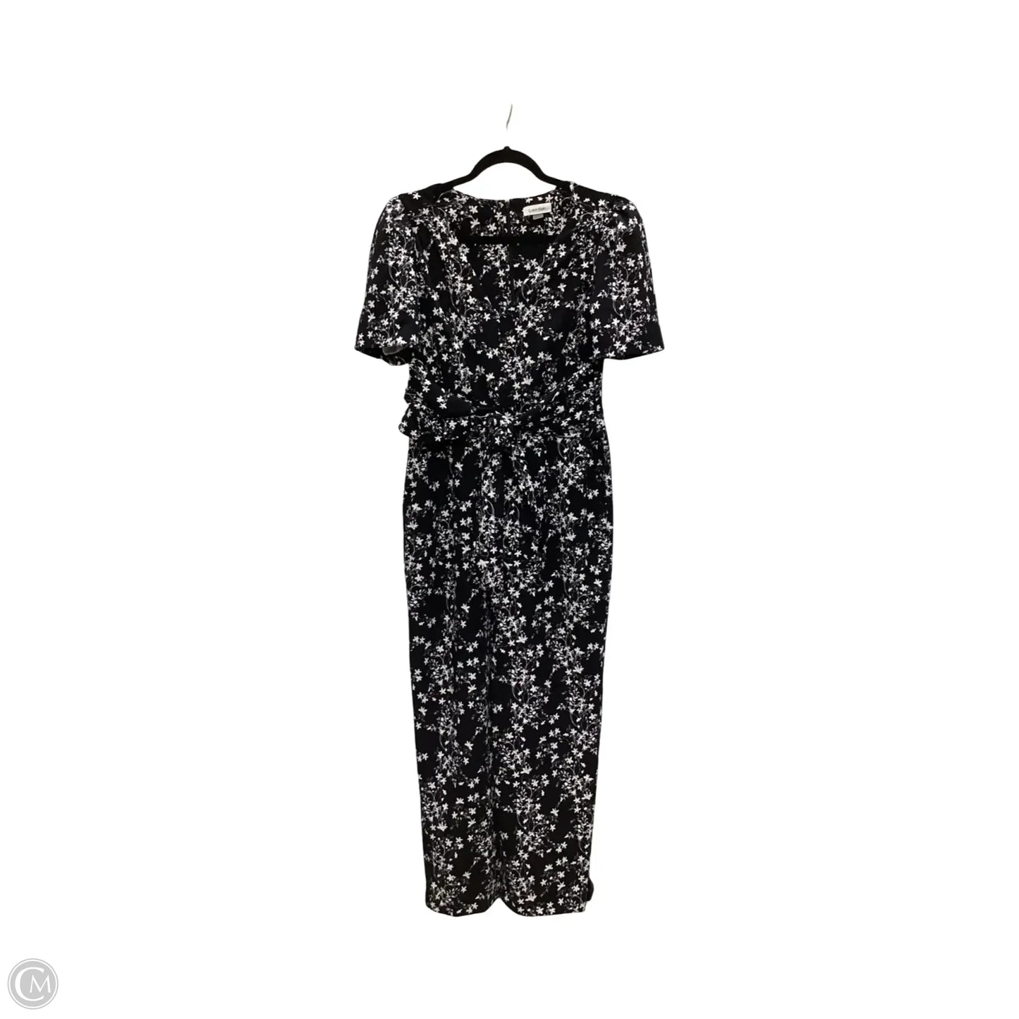Jumpsuit By Calvin Klein In Black, Size: 6