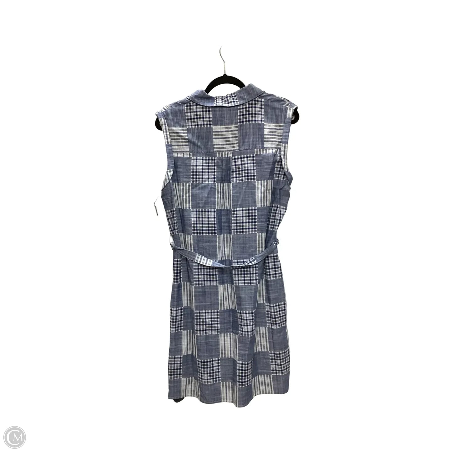 Dress Casual Midi By Tommy Hilfiger In Blue, Size: 12