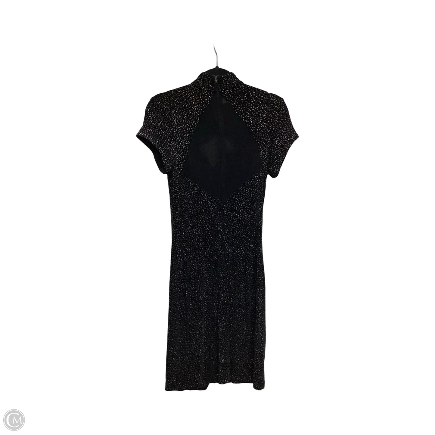 Dress Party Midi By Clothes Mentor In Black, Size: 10