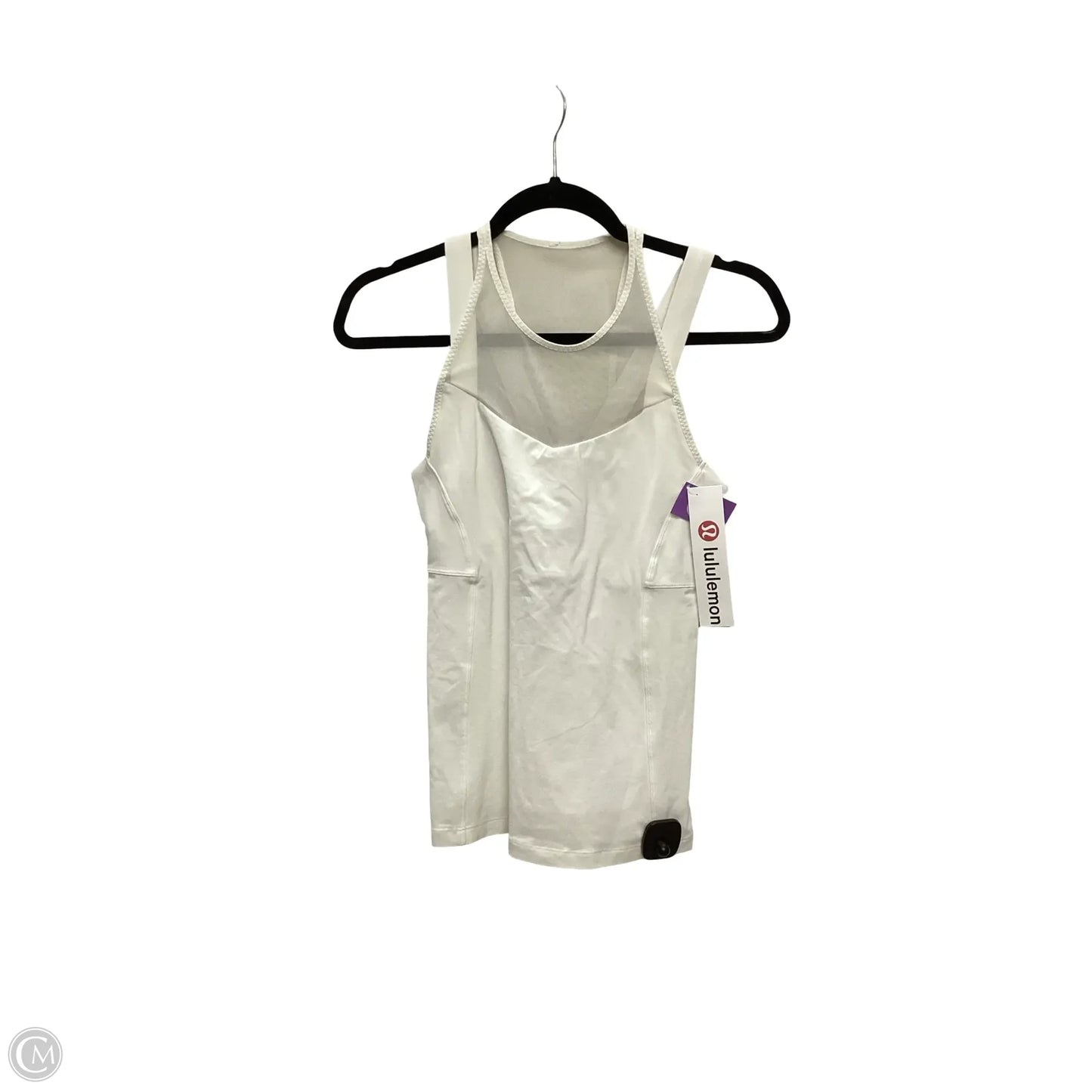 Athletic Tank Top By Lululemon In White, Size: 6
