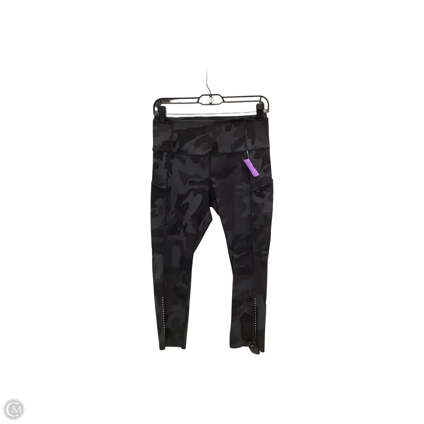 Athletic Leggings Capris By Lululemon In Camouflage Print, Size: 8