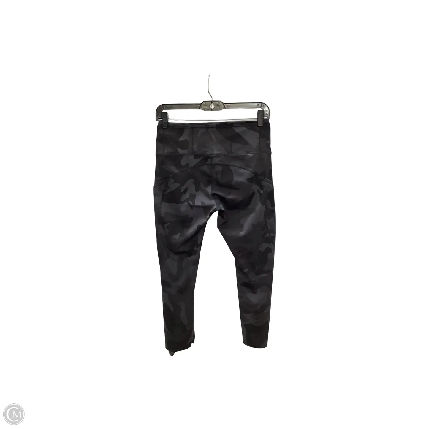 Athletic Leggings Capris By Lululemon In Camouflage Print, Size: 8