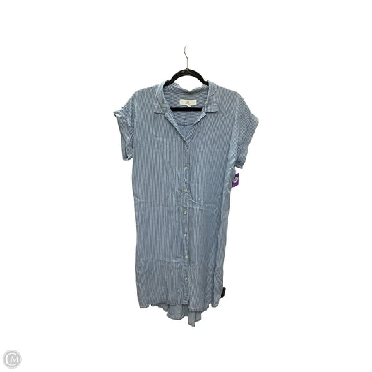 Dress Casual Midi By Thread And Supply In Blue, Size: M