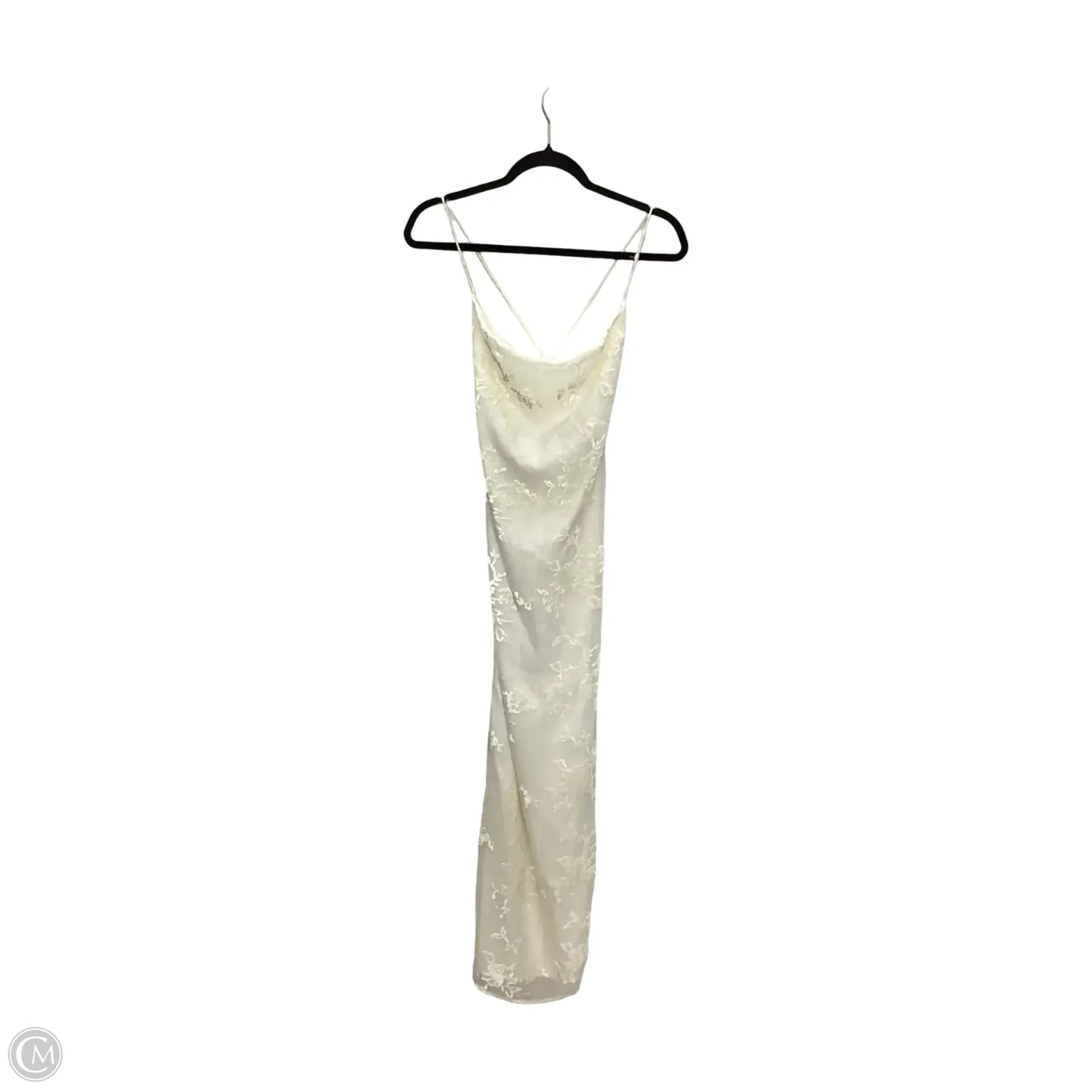 Designer Dress Party Midi By Meshki In White, Size: S