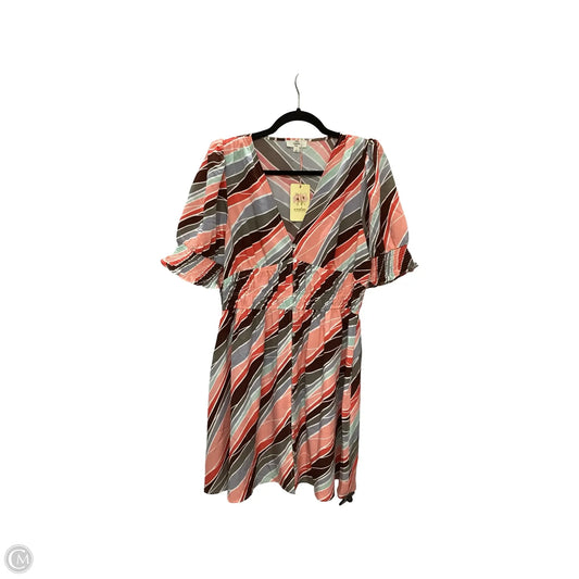 Dress Casual Short By Entro In Multi-colored, Size: L