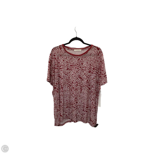 Blouse Short Sleeve By We The Free In Red, Size: S