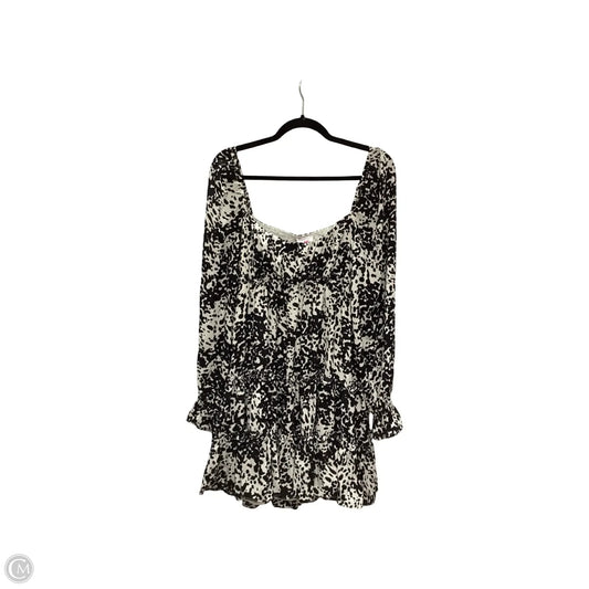 Dress Casual Short By Buddy Love In Black & White, Size: M