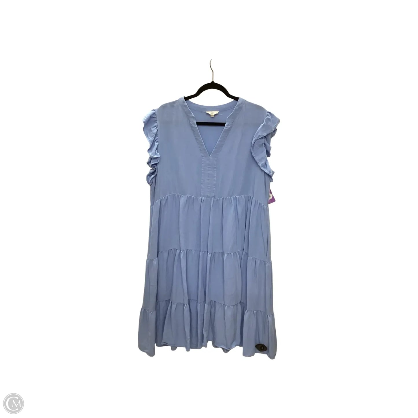 Dress Casual Maxi By Entro In Blue, Size: Xl