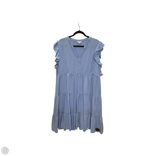 Dress Casual Maxi By Entro In Blue, Size: Xl