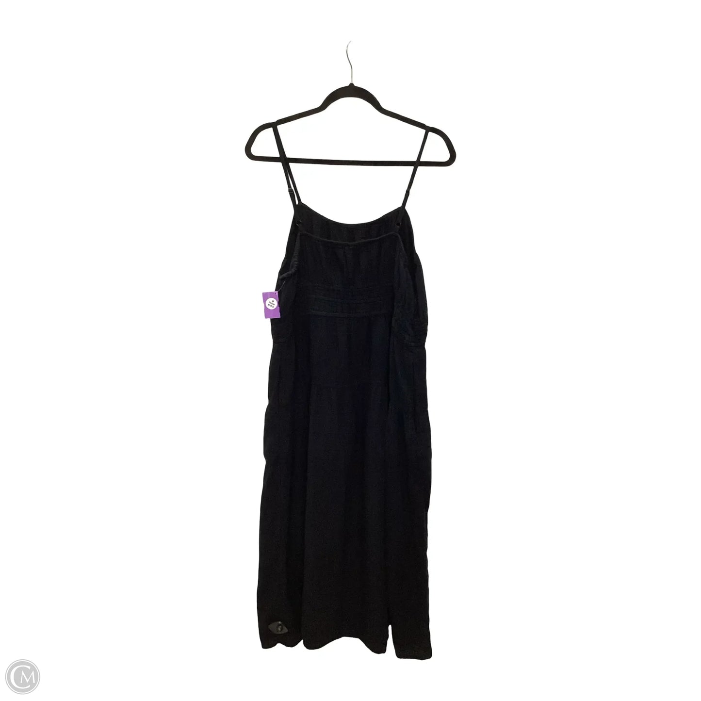 Dress Casual Midi By Old Navy In Black, Size: Xl