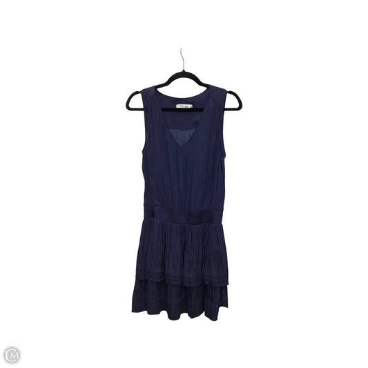 Dress Casual Short By Do + Be In Blue, Size: M