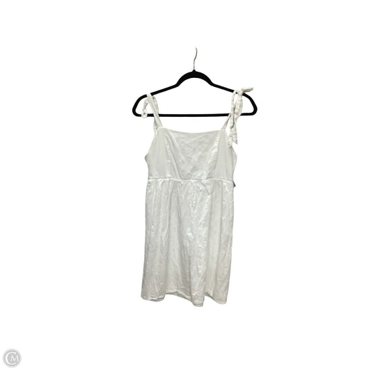 Dress Casual Short By Dee Elly In White, Size: M