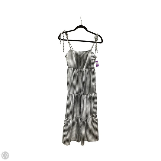 Dress Casual Midi By Fabrik In Striped Pattern, Size: M
