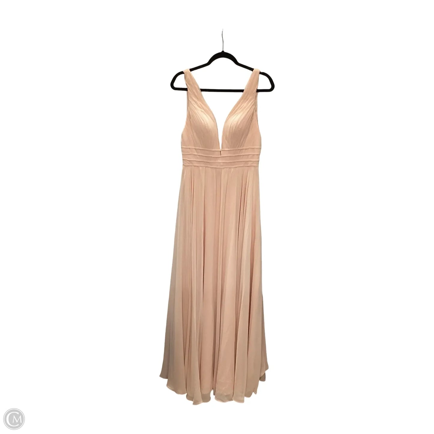 Dress Party Long By Cmb In Peach, Size: 10