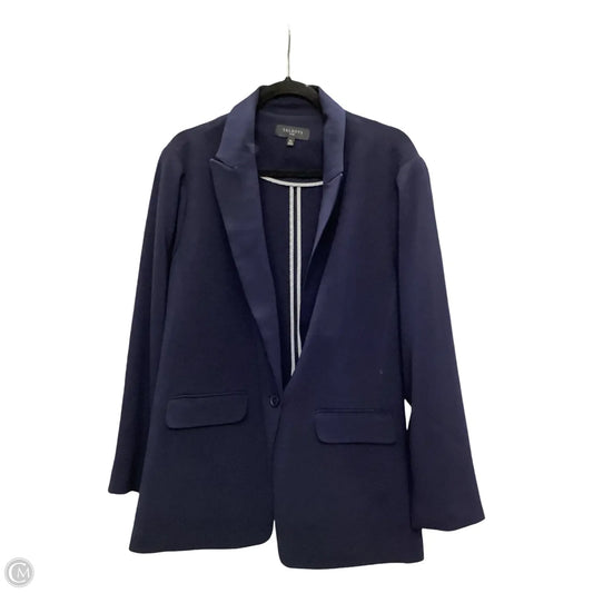 Blazer By Talbots In Navy, Size: 18