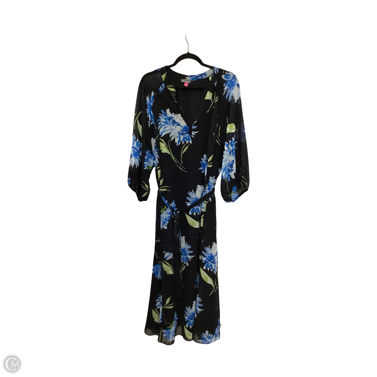Dress Casual Maxi By Vince Camuto In Black, Size: 2x