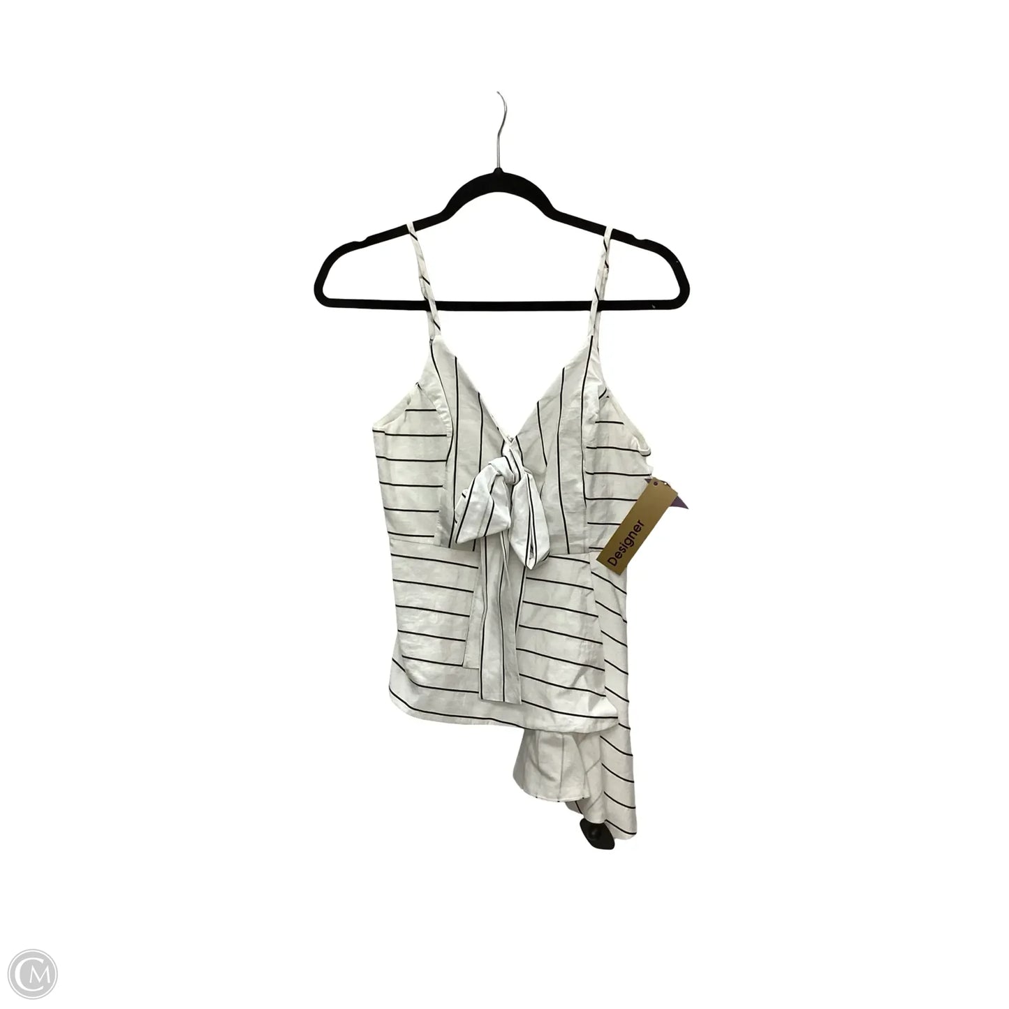 Designer Blouse Sleeveless By Endless Rose In White, Size: Xs