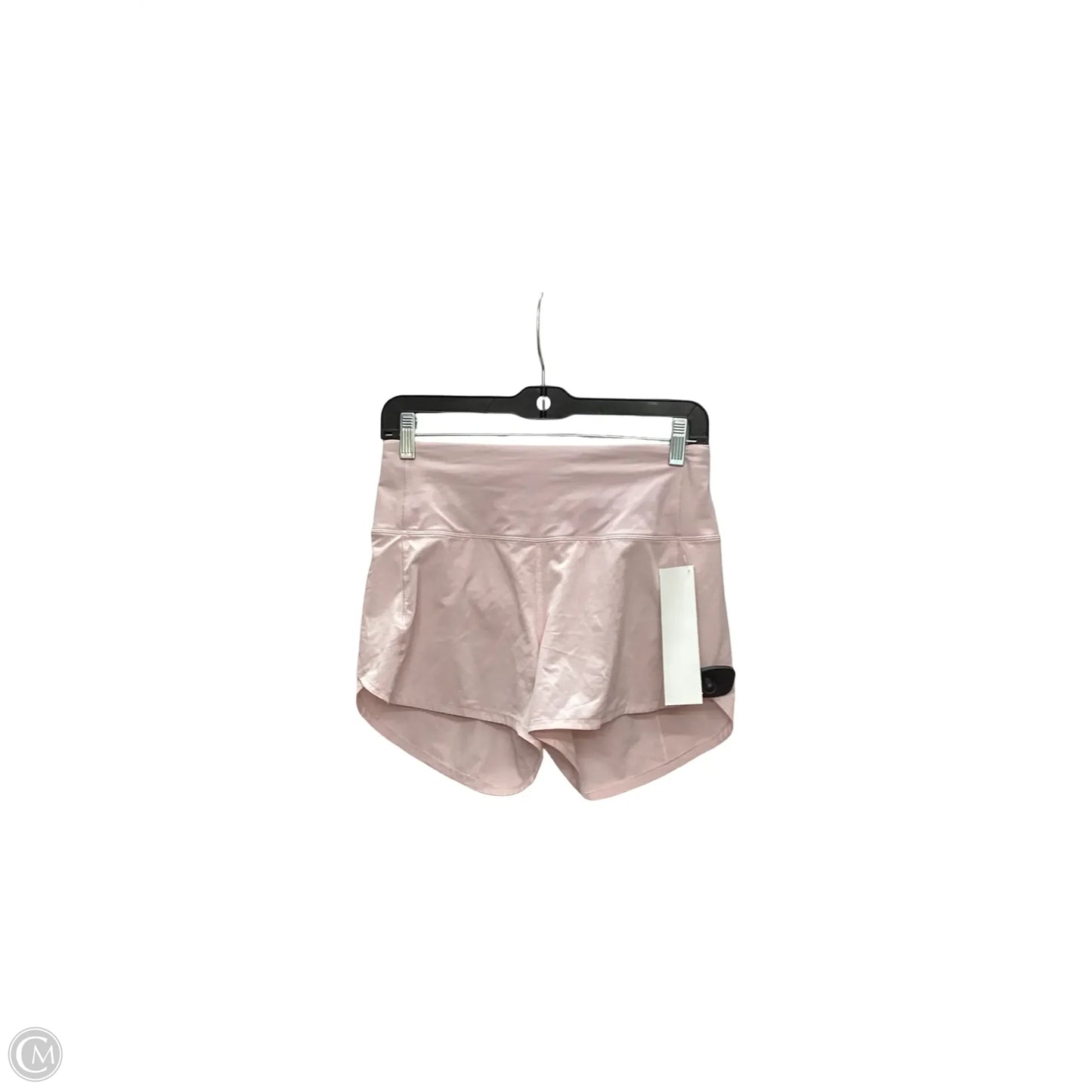 Athletic Shorts By Lululemon In Pink, Size: 4