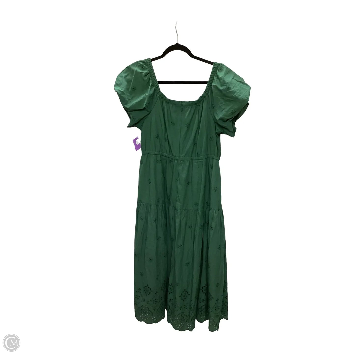 Dress Casual Short By Lane Bryant In Green, Size: 14